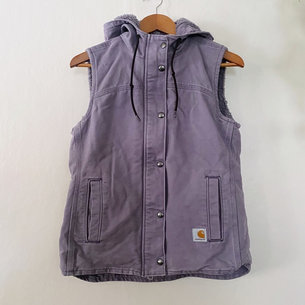 Carhartt Womens Lavender Utility Jacket size XS